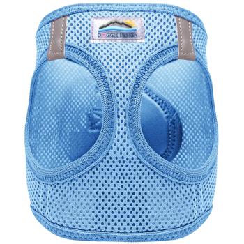 American River Solid Ultra Choke Free Dog Harness - Light Blue