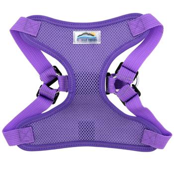 Wrap and Snap Choke Free Dog Harness by Doggie Design - Paisley Purple
