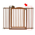 One-Touch Gate II Extension in Brown