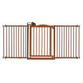 One-Touch Gate II Wide in Brown