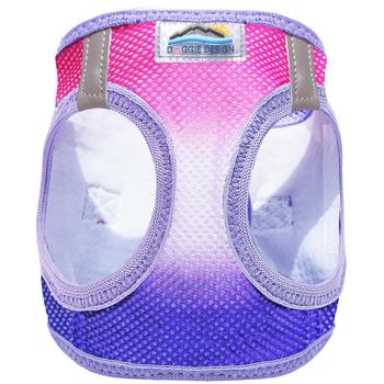 American River Choke Free Dog Harness Ombre Collection - Raspberry Sundae