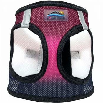 American River Choke Free Dog Harness Ombre Collection - Sunset Pink