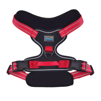 Venture Paw Pull Control Dog Harness - Black Cherry