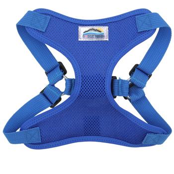 Wrap and Snap Choke Free Dog Harness by Doggie Design - Cobalt Blue