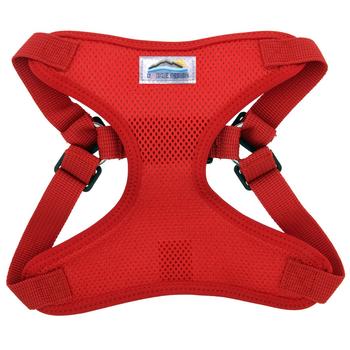 Wrap and Snap Choke Free Dog Harness by Doggie Design - Flame Red